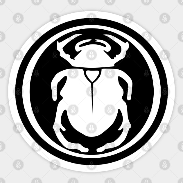 Destiny: Scarab Heart Emblem Sticker by SykoticApparel